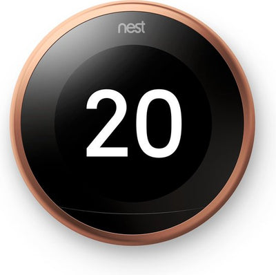 Google Nest Thermostaat Koper