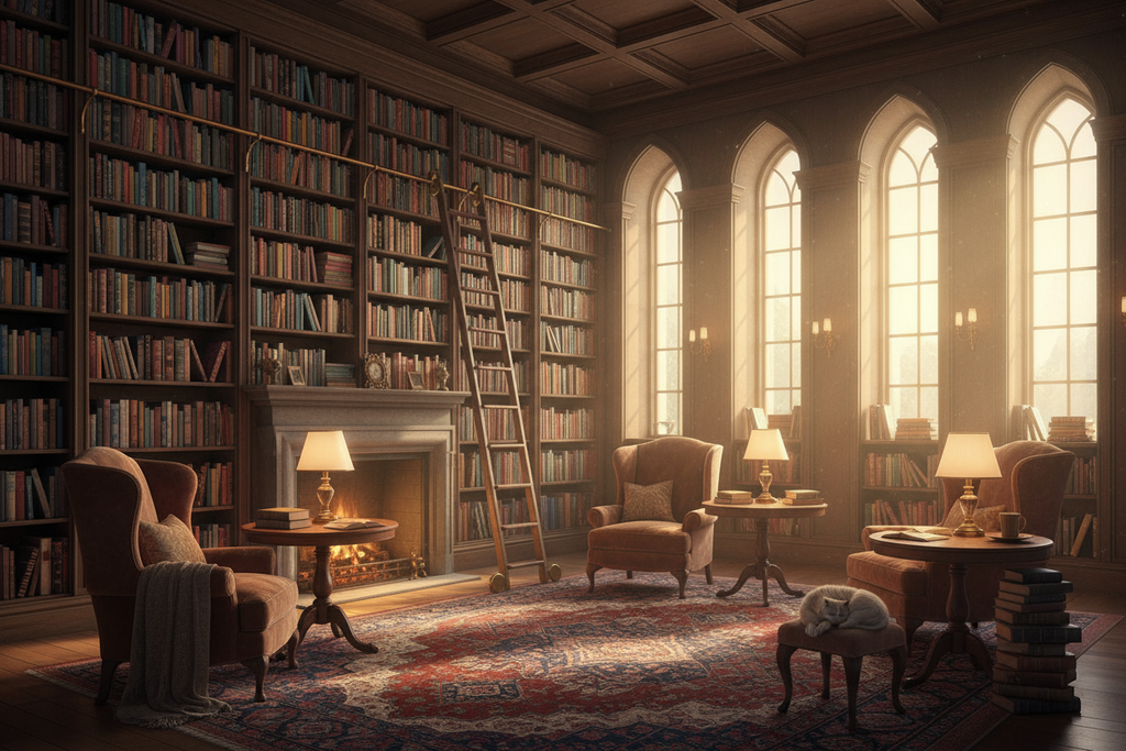 make a image that means libary